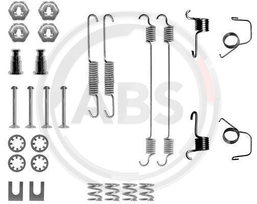 Set accesorii, sabot de frana 0617Q A.B.S. - Frana tambur Set accesorii, sabot de frana 0617Q A.B.S. - Frana tambur