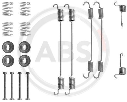 Set accesorii, sabot de frana 0750Q A.B.S. - Frana tambur Set accesorii, sabot de frana 0750Q A.B.S. - Frana tambur