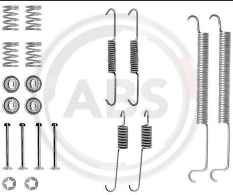 Set accesorii, sabot de frana 0756Q A.B.S. - Frana tambur Set accesorii, sabot de frana 0756Q A.B.S. - Frana tambur