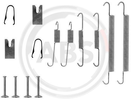 Set accesorii, sabot de frana 0771Q A.B.S. - Frana tambur Set accesorii, sabot de frana 0771Q A.B.S. - Frana tambur