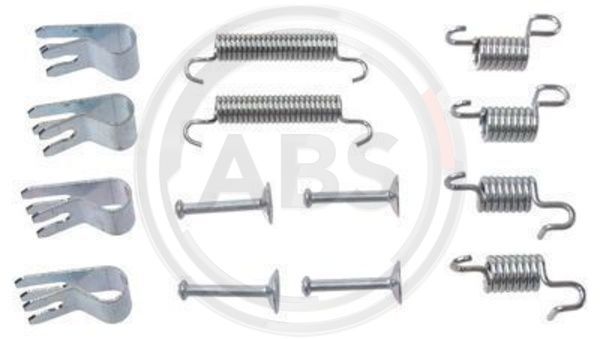 set accesorii, saboti frana parcare 0850Q A.B.S. - Frana de mana set accesorii, saboti frana parcare 0850Q A.B.S. - Frana de mana
