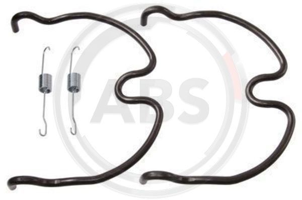 Set accesorii, sabot de frana 0872Q A.B.S. - Frana tambur