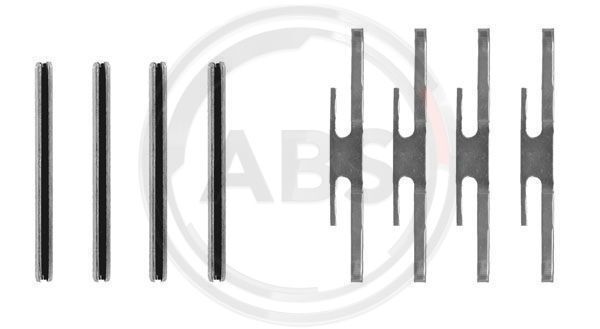 Set accesorii, placute frana 0975Q A.B.S. - Frana disc Set accesorii, placute frana 0975Q A.B.S. - Frana disc