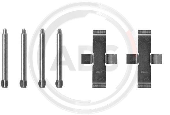 Set accesorii, placute frana 1037Q A.B.S. - Frana disc Set accesorii, placute frana 1037Q A.B.S. - Frana disc