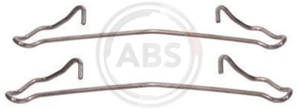 Set accesorii, placute frana 1056Q A.B.S. - Componente/ accesorii frana Set accesorii, placute frana 1056Q A.B.S. - Componente/ accesorii frana