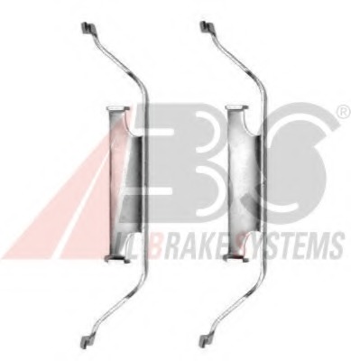 Set accesorii, placute frana 1096Q A.B.S. - Componente/ accesorii frana Set accesorii, placute frana 1096Q A.B.S. - Componente/ accesorii frana