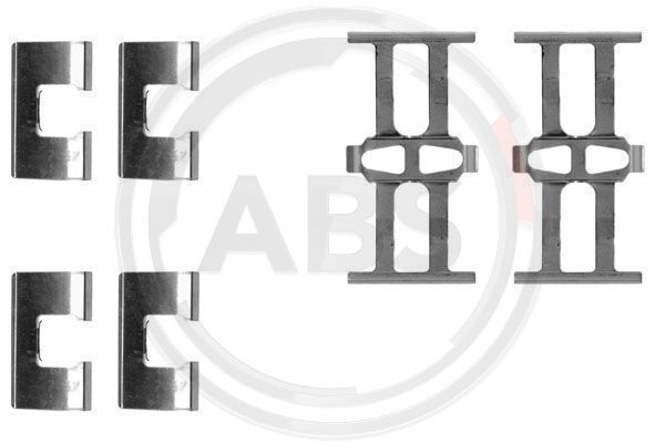 Set accesorii, placute frana 1118Q A.B.S. - Componente/ accesorii frana Set accesorii, placute frana 1118Q A.B.S. - Componente/ accesorii frana