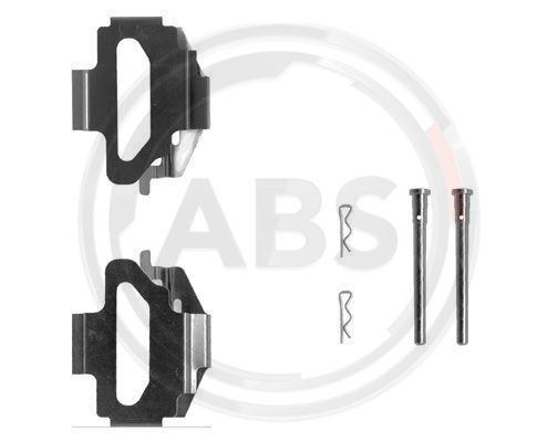 Set accesorii, placute frana 1141Q A.B.S. - Componente/ accesorii frana Set accesorii, placute frana 1141Q A.B.S. - Componente/ accesorii frana
