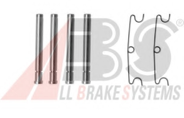Set accesorii, placute frana 1190Q A.B.S. - Componente/ accesorii frana Set accesorii, placute frana 1190Q A.B.S. - Componente/ accesorii frana