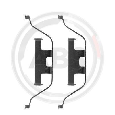 Set accesorii, placute frana 1201Q A.B.S. - Componente/ accesorii frana Set accesorii, placute frana 1201Q A.B.S. - Componente/ accesorii frana