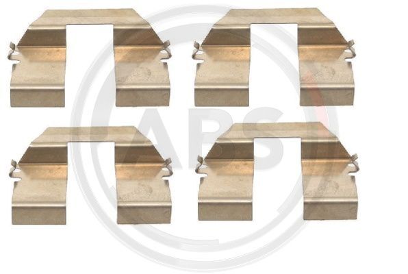 Set accesorii, placute frana 1232Q A.B.S. - Componente/ accesorii frana Set accesorii, placute frana 1232Q A.B.S. - Componente/ accesorii frana