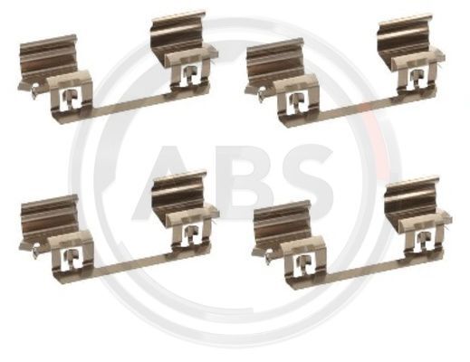 Set accesorii, placute frana 1234Q A.B.S. - Frana disc Set accesorii, placute frana 1234Q A.B.S. - Frana disc