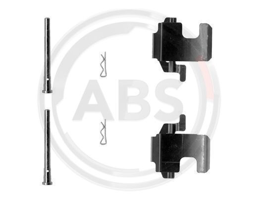 Set accesorii, placute frana 1273Q A.B.S. - Componente/ accesorii frana Set accesorii, placute frana 1273Q A.B.S. - Componente/ accesorii frana