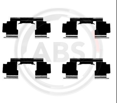 Set accesorii, placute frana 1276Q A.B.S. - Componente/ accesorii frana Set accesorii, placute frana 1276Q A.B.S. - Componente/ accesorii frana