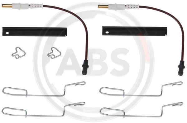 Set accesorii, placute frana 1280XQ A.B.S. - Componente/ accesorii frana Set accesorii, placute frana 1280XQ A.B.S. - Componente/ accesorii frana