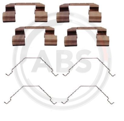Set accesorii, placute frana 1292Q A.B.S. - Componente/ accesorii frana