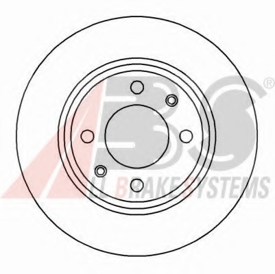 Disc frana 15841 OE A.B.S. - Frana disc Disc frana 15841 OE A.B.S. - Frana disc