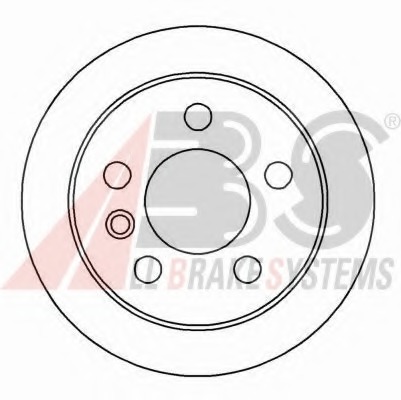 Disc frana 16082 OE A.B.S. - Disc frana Disc frana 16082 OE A.B.S. - Disc frana