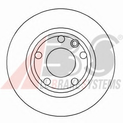 Disc frana 16083 OE A.B.S. - Disc frana Disc frana 16083 OE A.B.S. - Disc frana