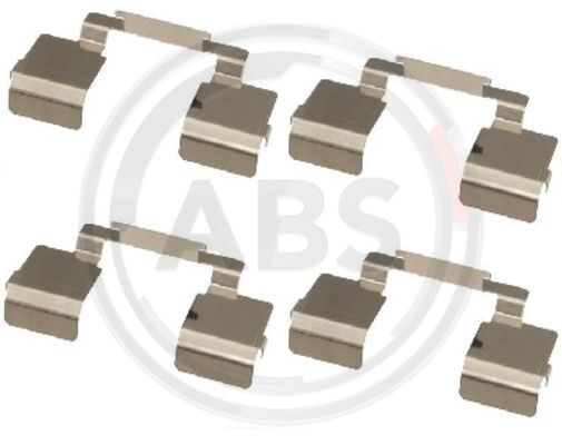 Set accesorii, placute frana 1609Q A.B.S. - Componente/ accesorii frana Set accesorii, placute frana 1609Q A.B.S. - Componente/ accesorii frana