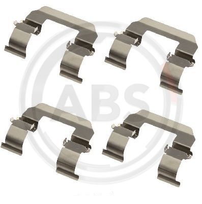Set accesorii, placute frana 1617Q A.B.S. - Frana disc Set accesorii, placute frana 1617Q A.B.S. - Frana disc