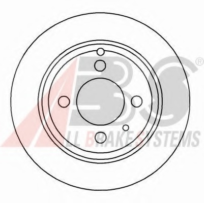 Disc frana 16221 OE A.B.S. - Frana disc Disc frana 16221 OE A.B.S. - Frana disc