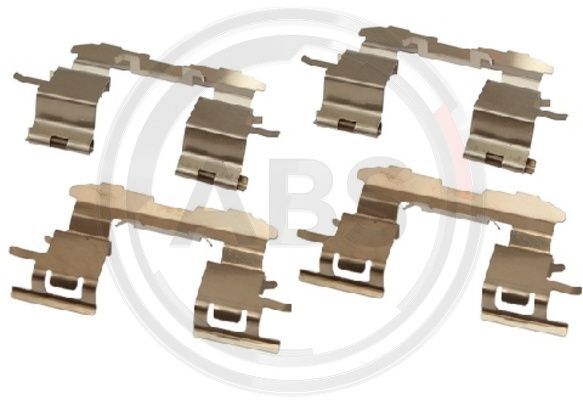 Set accesorii, placute frana 1631Q A.B.S. - Componente/ accesorii frana Set accesorii, placute frana 1631Q A.B.S. - Componente/ accesorii frana