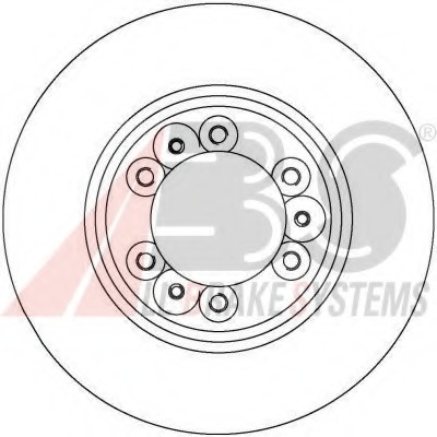 Disc frana 16485 OE A.B.S. - Disc frana