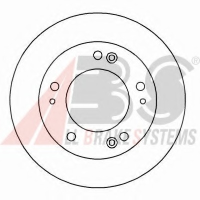 Disc frana 16604 OE A.B.S. - Frana disc Disc frana 16604 OE A.B.S. - Frana disc