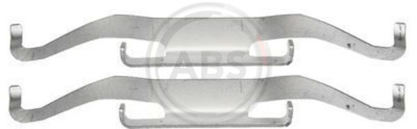 Set accesorii, placute frana 1681Q A.B.S. - Frana disc Set accesorii, placute frana 1681Q A.B.S. - Frana disc