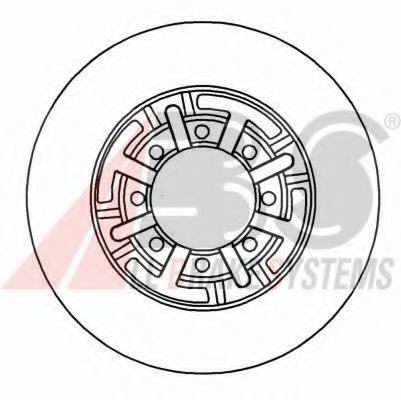 Disc frana 16944 OE A.B.S. - Disc frana