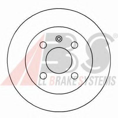 Disc frana 16954 OE A.B.S. - Frana disc Disc frana 16954 OE A.B.S. - Frana disc