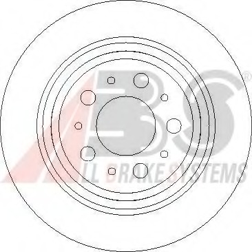 Disc frana 17013 OE A.B.S. - Disc frana Disc frana 17013 OE A.B.S. - Disc frana