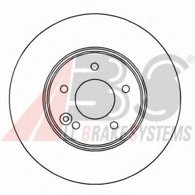 Disc frana 17017 OE A.B.S. - Disc frana Disc frana 17017 OE A.B.S. - Disc frana