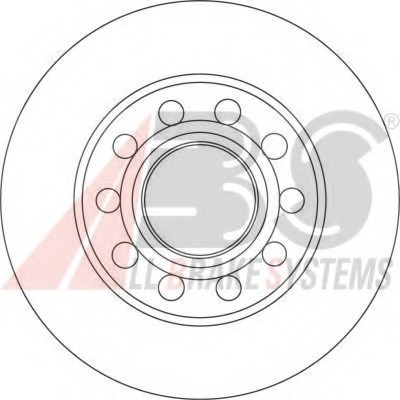 Disc frana 17332 OE A.B.S. - Disc frana Disc frana 17332 OE A.B.S. - Disc frana