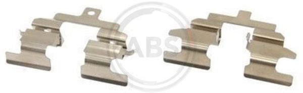 Set accesorii, placute frana 1737Q A.B.S. - Componente/ accesorii frana Set accesorii, placute frana 1737Q A.B.S. - Componente/ accesorii frana