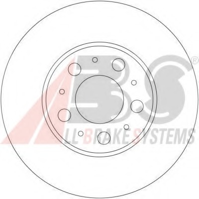 Disc frana 17404 OE A.B.S. - Disc frana Disc frana 17404 OE A.B.S. - Disc frana