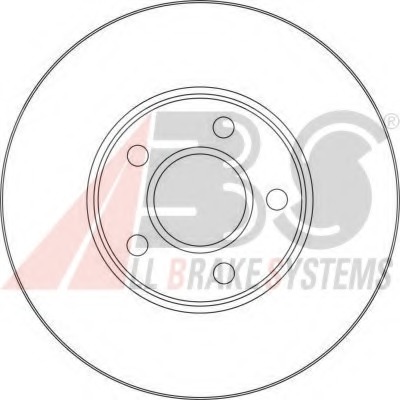 Disc frana 17416 OE A.B.S. - Frana disc Disc frana 17416 OE A.B.S. - Frana disc
