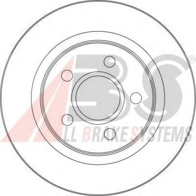 Disc frana 17418 OE A.B.S. - Frana disc Disc frana 17418 OE A.B.S. - Frana disc