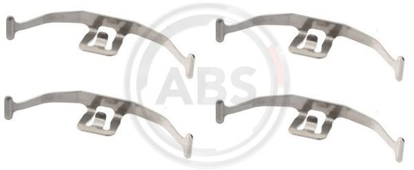 Set accesorii, placute frana 1845Q A.B.S. - Componente/ accesorii frana Set accesorii, placute frana 1845Q A.B.S. - Componente/ accesorii frana