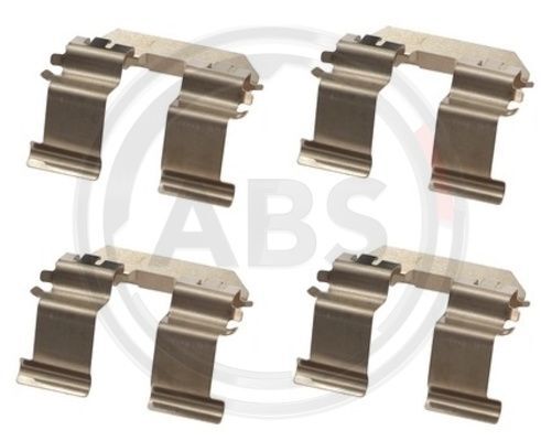 Set accesorii, placute frana 1847Q A.B.S. - Componente/ accesorii frana