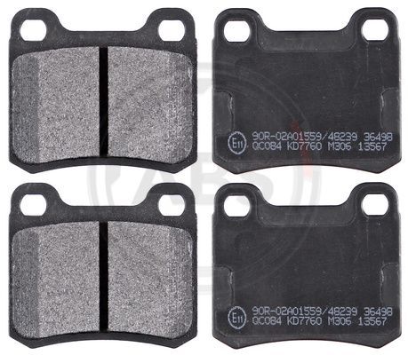 set placute frana,frana disc 36498 A.B.S. - Frana disc set placute frana,frana disc 36498 A.B.S. - Frana disc