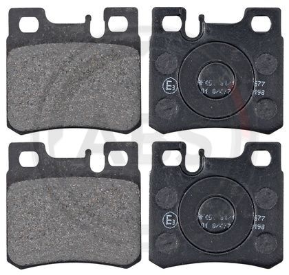 set placute frana,frana disc 36687 A.B.S. - Frana disc set placute frana,frana disc 36687 A.B.S. - Frana disc