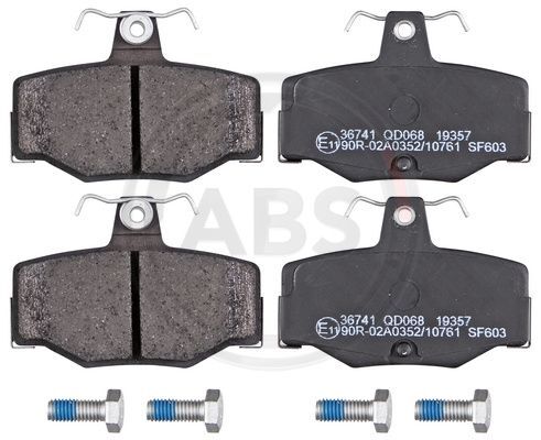 set placute frana,frana disc 36741 A.B.S. - Frana disc set placute frana,frana disc 36741 A.B.S. - Frana disc