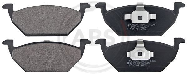 set placute frana,frana disc 37008 A.B.S. - Frana disc set placute frana,frana disc 37008 A.B.S. - Frana disc
