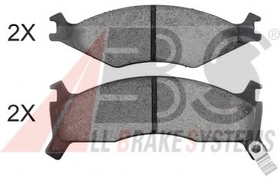 set placute frana,frana disc 37043 OE A.B.S. - Frana disc set placute frana,frana disc 37043 OE A.B.S. - Frana disc