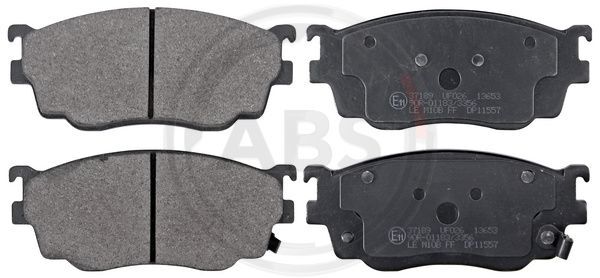 set placute frana,frana disc 37189 A.B.S. - Set placute frana set placute frana,frana disc 37189 A.B.S. - Set placute frana