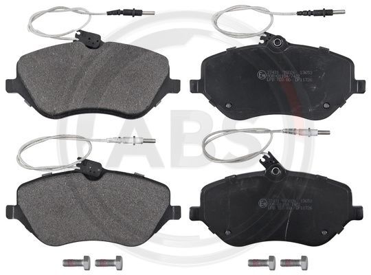 set placute frana,frana disc 37431 A.B.S. - Set placute frana set placute frana,frana disc 37431 A.B.S. - Set placute frana