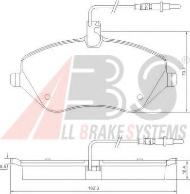 set placute frana,frana disc 37431 OE A.B.S. - Set placute frana set placute frana,frana disc 37431 OE A.B.S. - Set placute frana