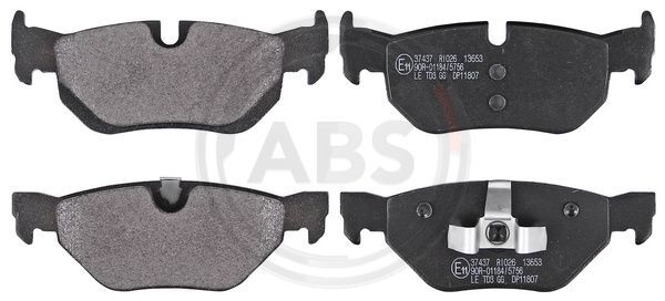 set placute frana,frana disc 37437 A.B.S. - Frana disc set placute frana,frana disc 37437 A.B.S. - Frana disc